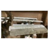assortment of concrete come-alongs