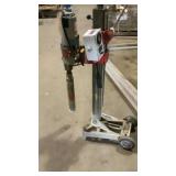 milwaukee core drill w/ milwaukee stand - works