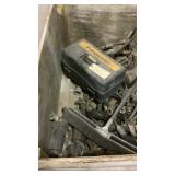 pallet box full of air tools of all kinds
