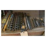 assortment of drill bits 6"-16"
