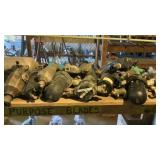 assortment air compressor filters and lubricators