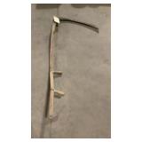 antique weed scythe