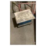 barrel cart, 2 portable welding carts and misc.