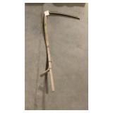 antique weed scythe