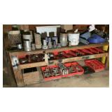 assortment of clamps
