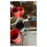 pallet of hardware - heavy duty steel brackets
