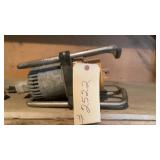 concrete vibrator - works