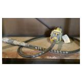 concrete vibrator - works