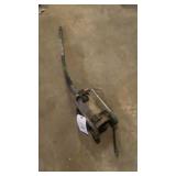 concrete vibrator - works