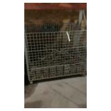wire pallet crate full of bridge deck jacks