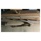 pile of plywood and ox board