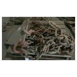 heavy duty chain w/ hooks and Clevis