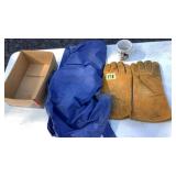 Rain Coat, Gloves, Coffee Cup