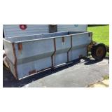 Flarebed wagon parts, top approximately 10