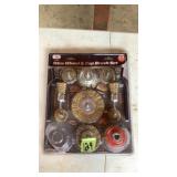 Wire Wheel & Cup Brush Set