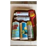 Brake Fluid, Sea Foam, Heet