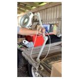 Clamp on magnifying lamp