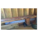 Cedar Wood bench with live edge 8