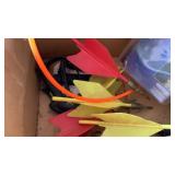 Yard darts and pressure washer wand