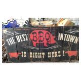 Best BBQ wood wall hanging