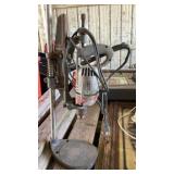 Drill stand with drill