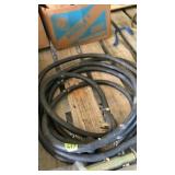 Heavy duty 220 cord with crows foot connectors