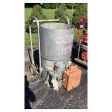 Portable construction heater