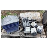 Heaters, cable winch, tubs