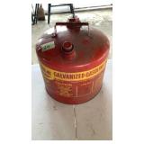 Galvanized Gas Can