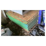 3 x 4 plywood 1/2" thick (approximately 24