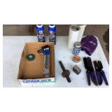 Flex Tape, Carb Cleaner, Kobalt Cutters, Misc