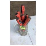 Beer Mug and Screwdrivers