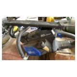 Kobalt 80 volt max weed eater & chain saw, no