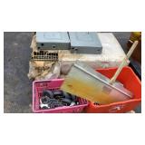 Casters, Electric Boxes, Wire Shelves