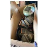 Box of solar lights, outdoor lights