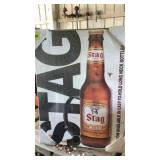 Stag beer wall hanging