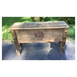 Decorative ice chest