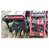 Pallet: Generator and 2 pressure washers