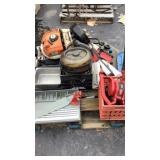 Stihl Back Pack blower, Toro Electric blower