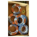 Flat of painters tape