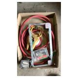 Clamp, license plate holder, hose