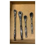 Kobalt Ratchets (2) & benchtopro Ratchets (2)