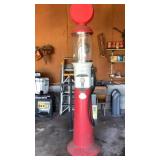 Double Bubble gas pump gum ball machine, works