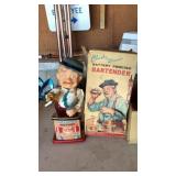 Charlie Weaver battery powered Bartender, with