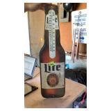 Lite beer sign (tin)