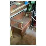 Bench seat with storage area (was a hall seat but