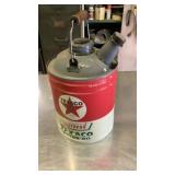 Texaco Improved Texaco Motor Oil Can