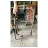 Primitive Hay Hoop and Spear