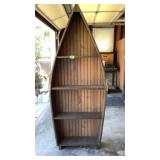 Canoe/Boat shelf  31-1/2w x 81t x 9-1/2d