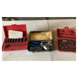 Drill Bits, gasket Punch Set, misc